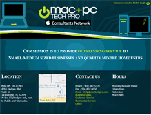 Tablet Screenshot of mactechpro.com